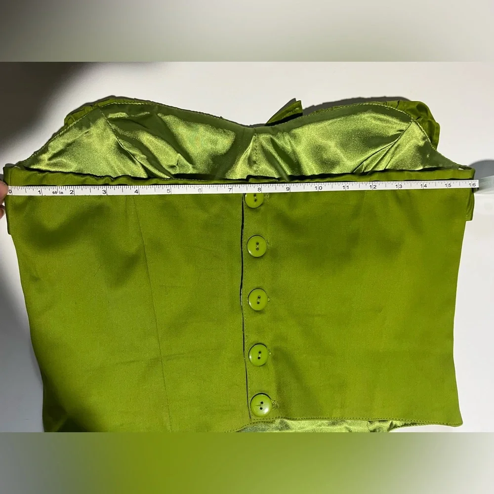 Dixiefried by Pinup Couture bustier top nwt - Picture 6 of 7
